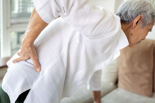 Síntomas de artritis de cadera en hombres.